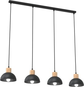 Emibig modern függeszték seco fekete emi1393/4