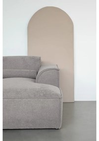Világosszürke sarokkanapé (bal oldali) Flex Felix – Miuform