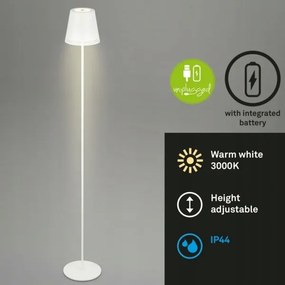Briloner 1438016 - LED Dimmelhető érintős állólámpa LED/3,5W/5V 3000K 130 cm fehér