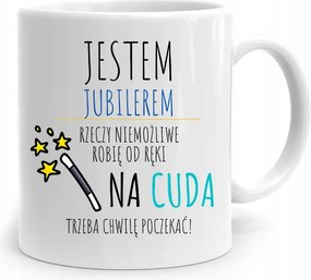 Az Ékszerésznek Ajándék Bögre Várni Kell A fényképes nyomtatással