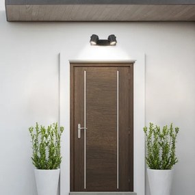 Rabalux - Kültéri fali spotlámpa 2xGU10/35W/230V IP44