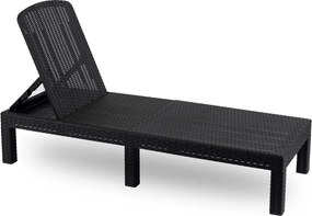 Fotel Ogrodowy ARIZONA Czarny Technorattan