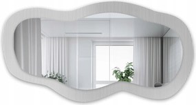 Luxora Glasori szabálytalan tükör díszüvegen 80x42 cm