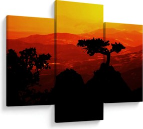 Kép - naplemente (90x60 cm)