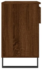 vidaXL barna tölgy színű szerelt fa cipősszekrény 70x36x60 cm