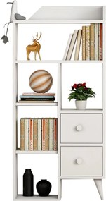 Fiókos szekrény 61x30x130 cm barna FUR1870-2