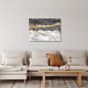 Kép - Mandala márványból (üvegen) (70x50 cm)