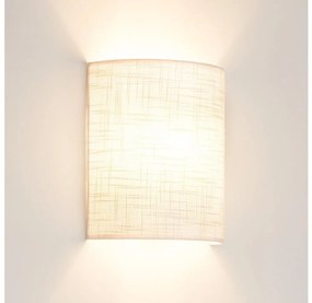 Brilagi - Fali lámpa SEMI 1xE27/15W/230V átm. 20 cm világos szürke