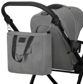 Lionelo - MERIL 2 az 1-ben kombinált babakocsi Grey Stone