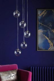 Dar Lighting modern függeszték federico csiszolt króm darfed0550-12