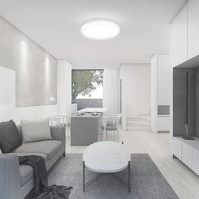 LED fürdőszobai mennyezeti lámpatest LED/18W/230V 4000K IP44 fehér