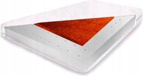 Matrac 130x170 antibakteriális lengyel kókusz, 16cm, kókusz szőnyeggel, puha H1