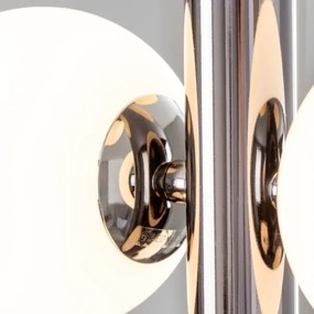 Brilagi - LED Csillár zsinóron MILLA 6xG9/3W/230V fényezett króm/fehér