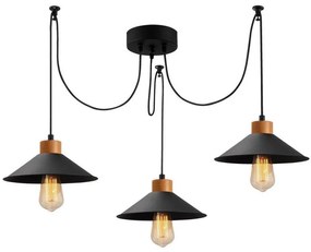 Asir Csillár zsinóron MANAVGAT 3xE27/40W/230V pók 525NOR1250