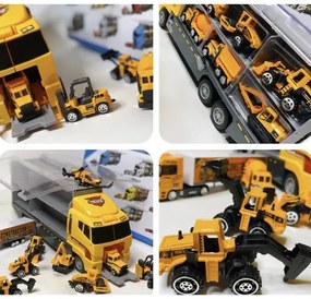 TIR truck set with 6 cars 22481