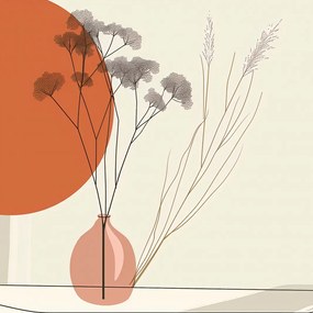 Poszter 80x80cm Szárított kilátás