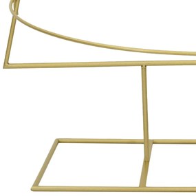 Fém karácsonyfa állvánnyal Arany 180 cm Porszórt Acél