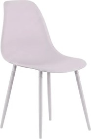 Étkezőszék OSAKA műanyag, rózsaszürke