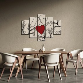 Kép - egy szerelmes pár (150x105 cm)