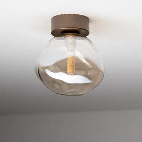 BRILAGI - Mennyezeti lámpa VULCANO 1xG9/8W/230V bronz/füstös bézs