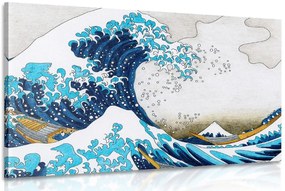 Kép reprodukció Kanagawa nagy hulláma - Kacušika Hokusai