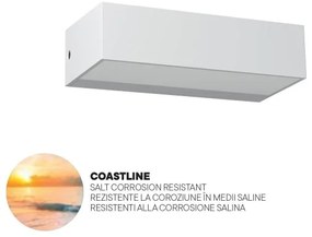 Redo 90372 - LED Kültéri fali lámpa LAMPRIS LED/9,5W/230V IP65 fehér