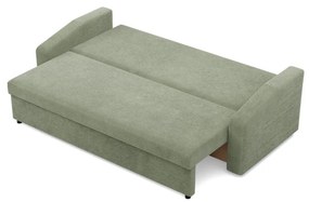 Zeus kanapéágy, kordbársony, hab töltet, döntött kartámasz, zöld