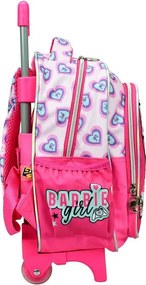 Barbie Love gurulós ovis hátizsák, táska 30 cm