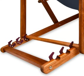 SIENA kerti nyugágy, 94x60x94cm, antracit Jurhan