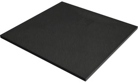 Mexen Bert négyzet alakú zuhanytálca SMC 80 x 80 cm, fekete - 4K708080