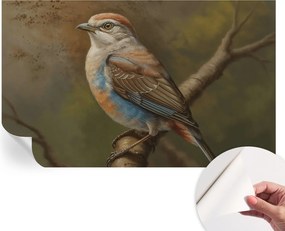 Öntapadós Dekoratív Fotótapéta Hálószobába Madár portré 416x254 cm