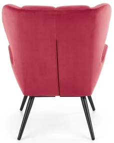 Fotel CHATEU sötétvörös