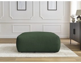 Sötétzöld kordbársony lábtartó Lucien – Bobochic Paris