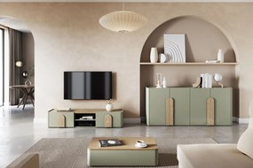 Amilio dohányzóasztal 100 cm fiókos - eukaliptusz / baltic dune tölgy