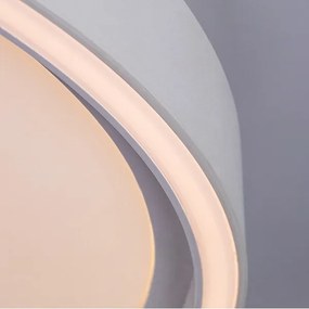Rabalux 75087 - ZERINA LED fényerőszabályozható mennyezeti lámpa, 54 W/230 V, IP40, 3000–6500 K, átmérő 52 cm + távirányító