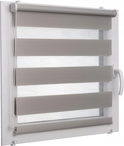 Roló Nappal És Éjszaka 46x230 CM Szürke