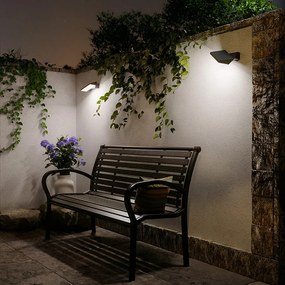 RENDL TWIST fali lámpa antracitszürke 230V LED 12W IP65 3000K