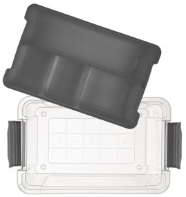 Fedeles műanyag tárolódoboz 35x23x17 cm Multi Stormax – Orion