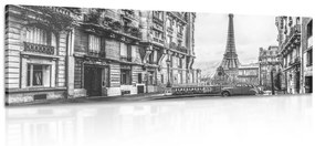 Kép Eiffel töröny Párizsban fekete fehérben