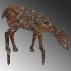 Gazelle fém kerti dísztárgy, 64×72 cm – TR565TNL1297