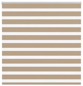 zebrafüggönnyel homokbarna szövetszélesség 135,9 cm poliészter