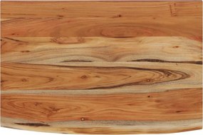 vidaXL tömör akácfa téglalap alakú fali polc 70 x 40 x 2,5 cm