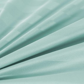 JASMINE menta színű, 2 cm csíkos mikroszálas szállodai ágyneműhuzat Ágyneműhuzat mérete: 2 db 70 x 80 cm | 160 x 200 cm