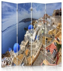 Gario Paraván Santorini Méret: 145 x 170 cm, Kivitelezés: Forgó paraván 360°
