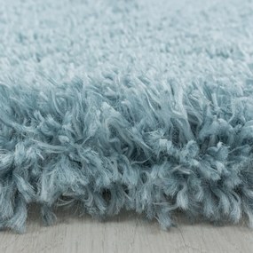 Kék kerek szőnyeg ø 80 cm Fluffy – Ayyildiz Carpets