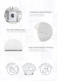 Mosható gyerek szőnyeg ø150 cm Dainty Animals – Mila Home