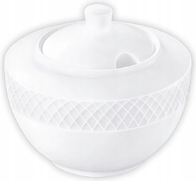 Cukortartó fehér porcelán Wilmax 340 ml