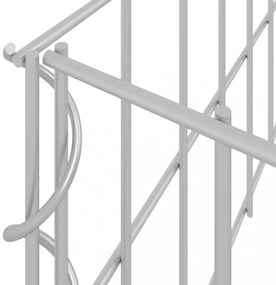 horganyzott acél gabion magaságyás 1000 x 100 x 20 cm