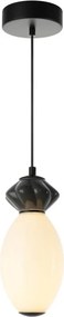 ITALUX PND-94921-1B-BK BALOS Egyágú Függesztett Lámpa Fém LED IP20