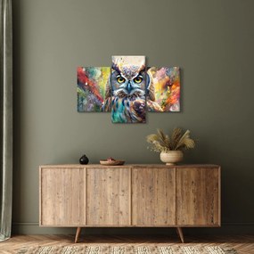 Kép - Egy bagoly festménye (90x60 cm)
